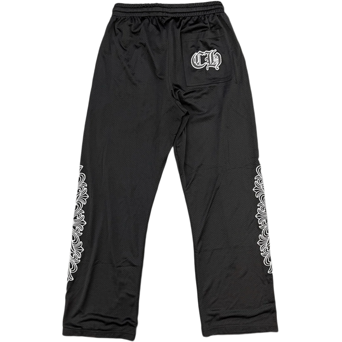 Chrome Hearts 'Black' Mesh Warm Up Pants