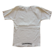 Chrome Hearts Vintage Womens 'Vine Dagger' White Baby Tee