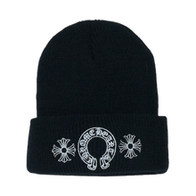 Chrome Hearts 'Horseshoe Logo' Black Beanie