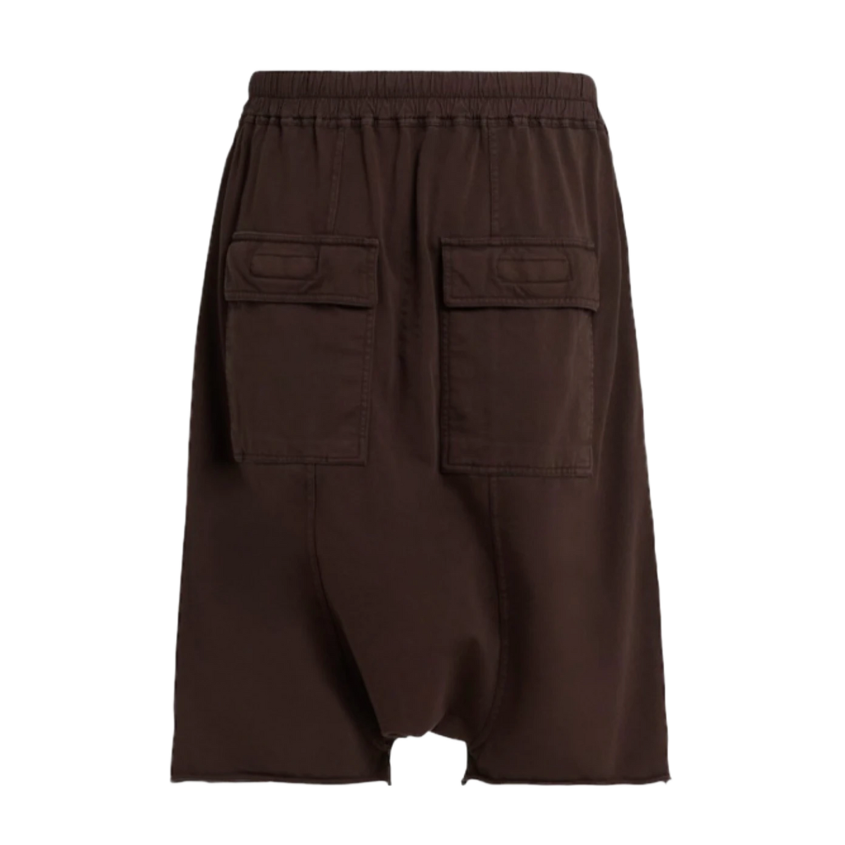 Rick Owens DRKSHDW 'Pod' Drawstring Brown Shorts