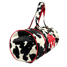 Chrome Hearts 'Cow Fur Triple Cross' Boston Duffle Bag