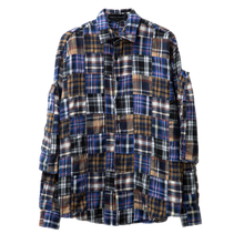 Who Decides War 'Multiplaid' Pocket Flannel Shirt
