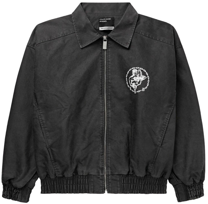 Enfants Riches Deprimes Enfant en Chaine Printed Cotton Track Jacket