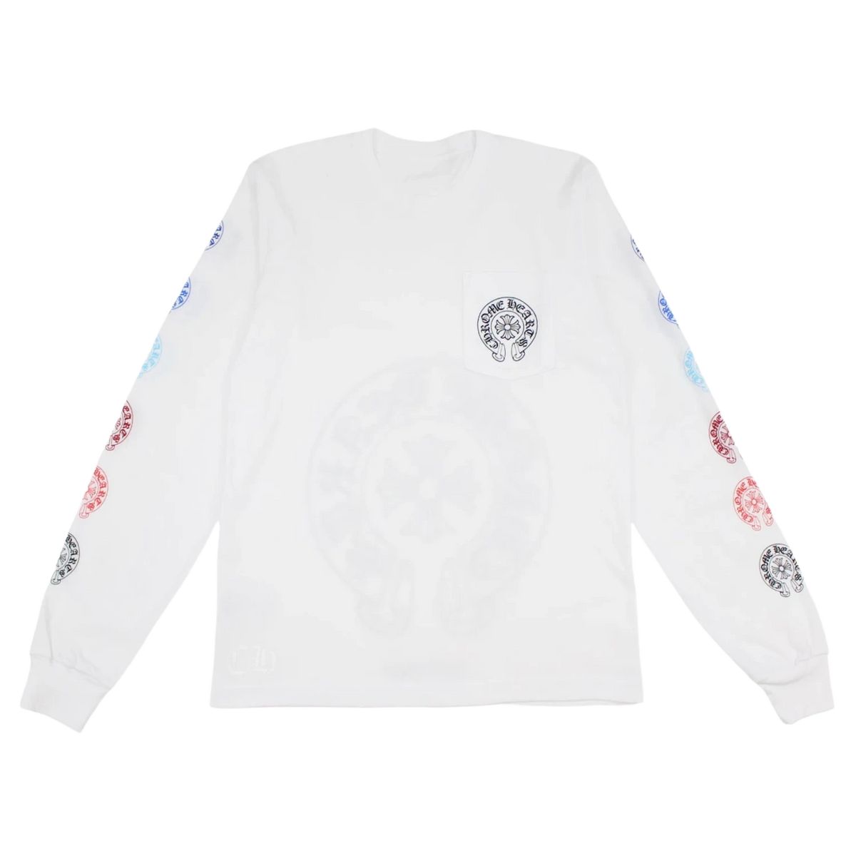Chrome Hearts 'Multicolor' Horse Shoe Longsleeve Tee