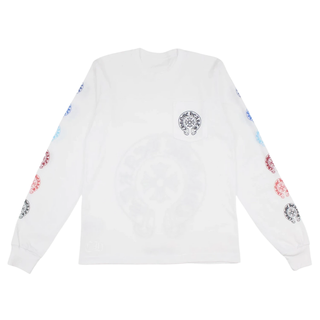 Chrome Hearts 'Multicolor' Horse Shoe Longsleeve Tee