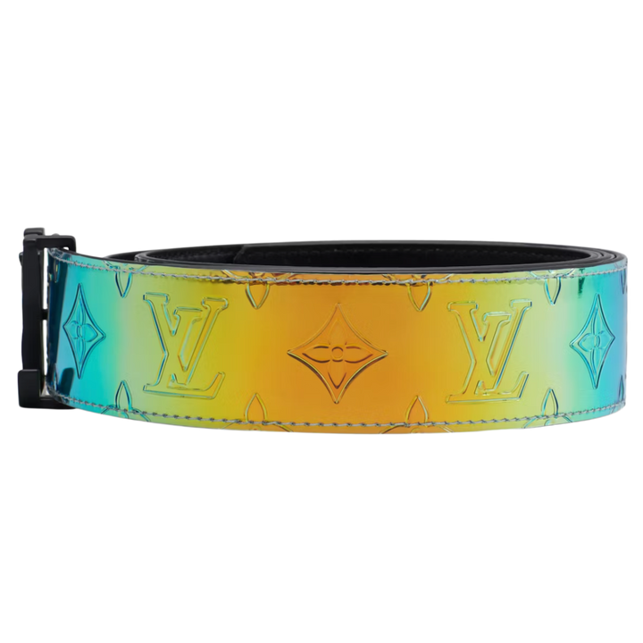 Louis Vuitton 'Prism/Black' LV Monogram Reversible 40mm Belt