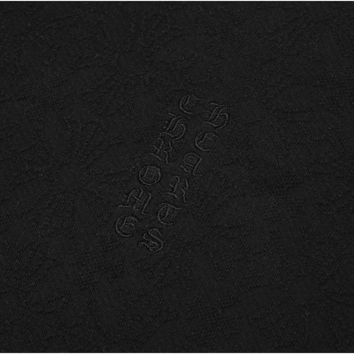 Chrome Hearts 'Black' Terry Cloth Hoodie