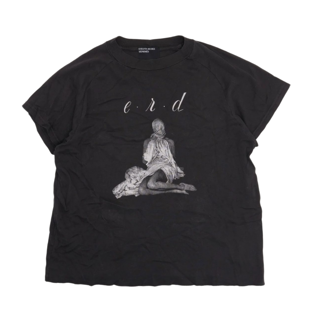 Enfants Riches Déprimés 'Woman In Sheet' Raglan Black Tee