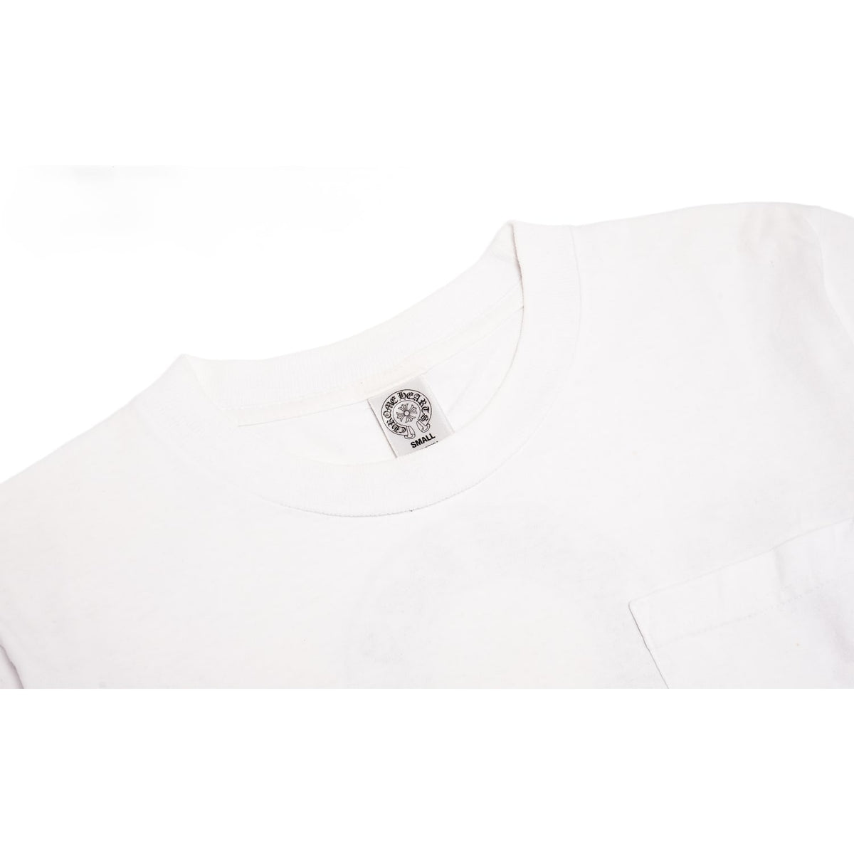 Chrome Hearts Vintage 'White' Horseshoe Plus Cross Tee