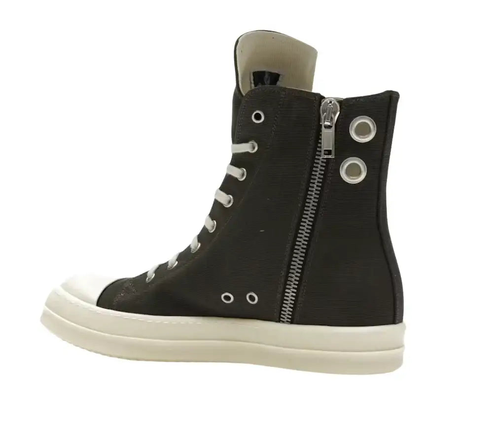 Rick Owens DRKSHDW 'Dark Dust/Milk' High Top Sneakers