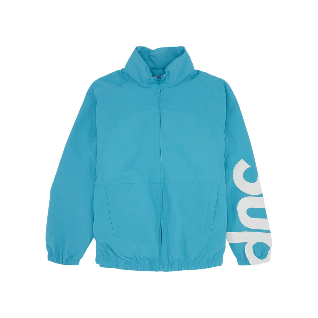 Supreme 'Aqua' Spellout Track Jacket