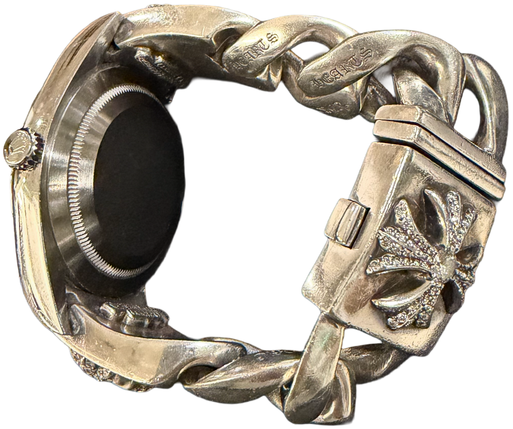 Chrome Hearts 'Grape Dial' Oyster Perpetual Rolex