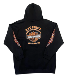 Harley Davidson 'Ray Price' Black Hoodie