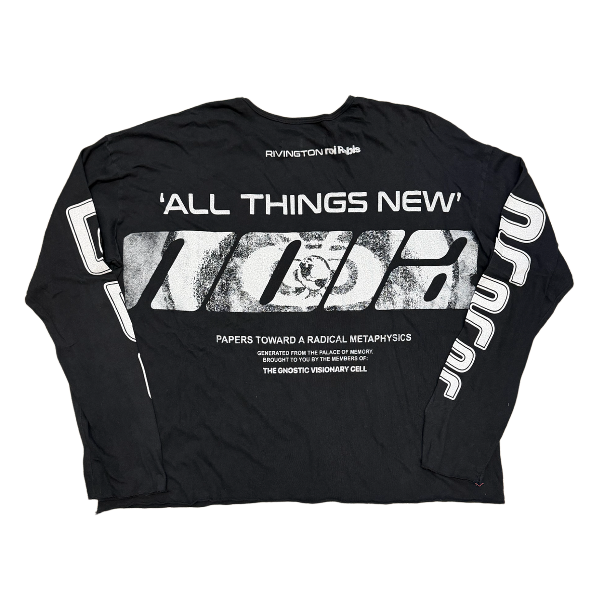 Rivington roi Rebis 'All Things New' Black Longsleeve
