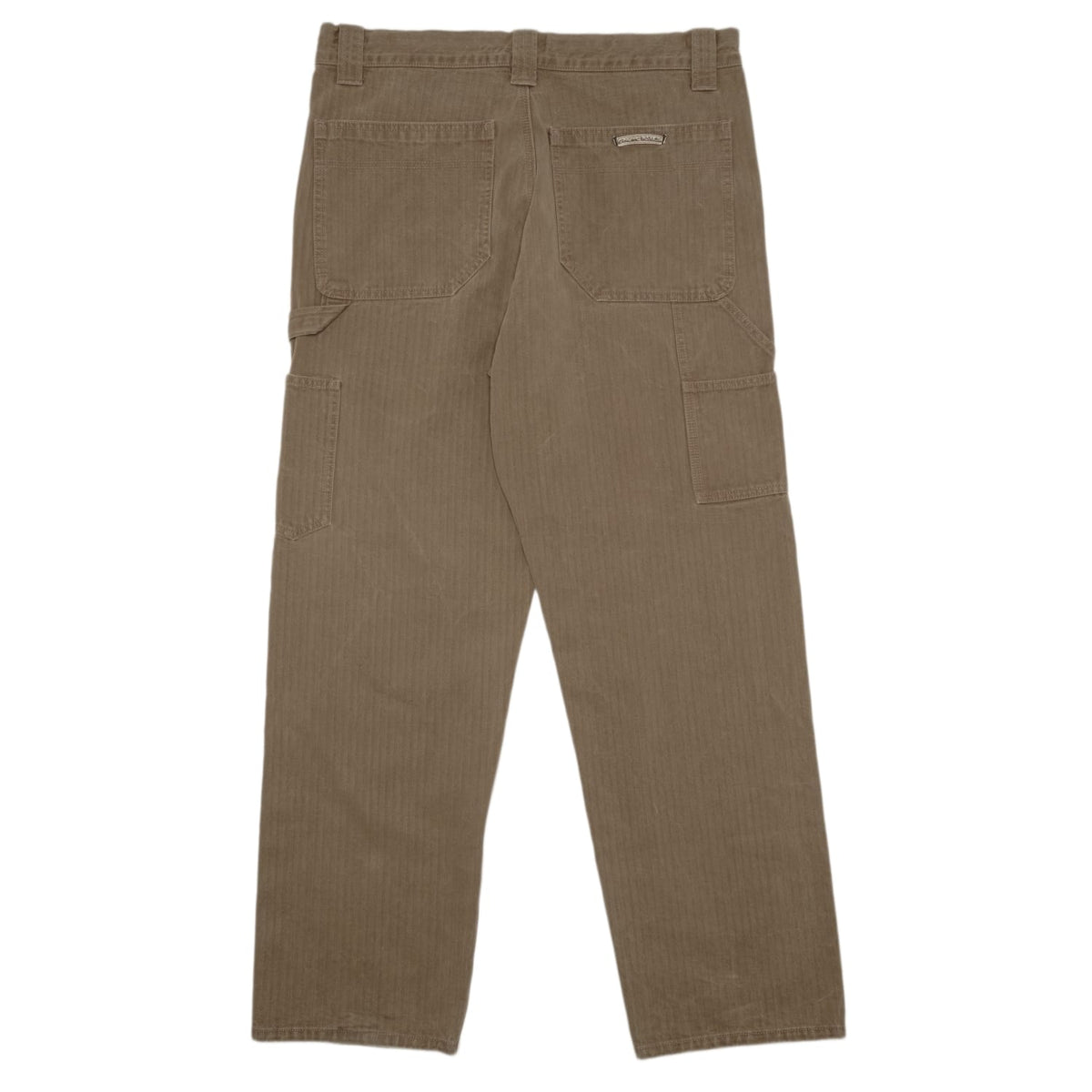 Chrome Hearts 'Tan' Herringbone Carpenter Pants