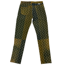 Marine Serre 'Yellow' Regenerated Allover Moon Jeans
