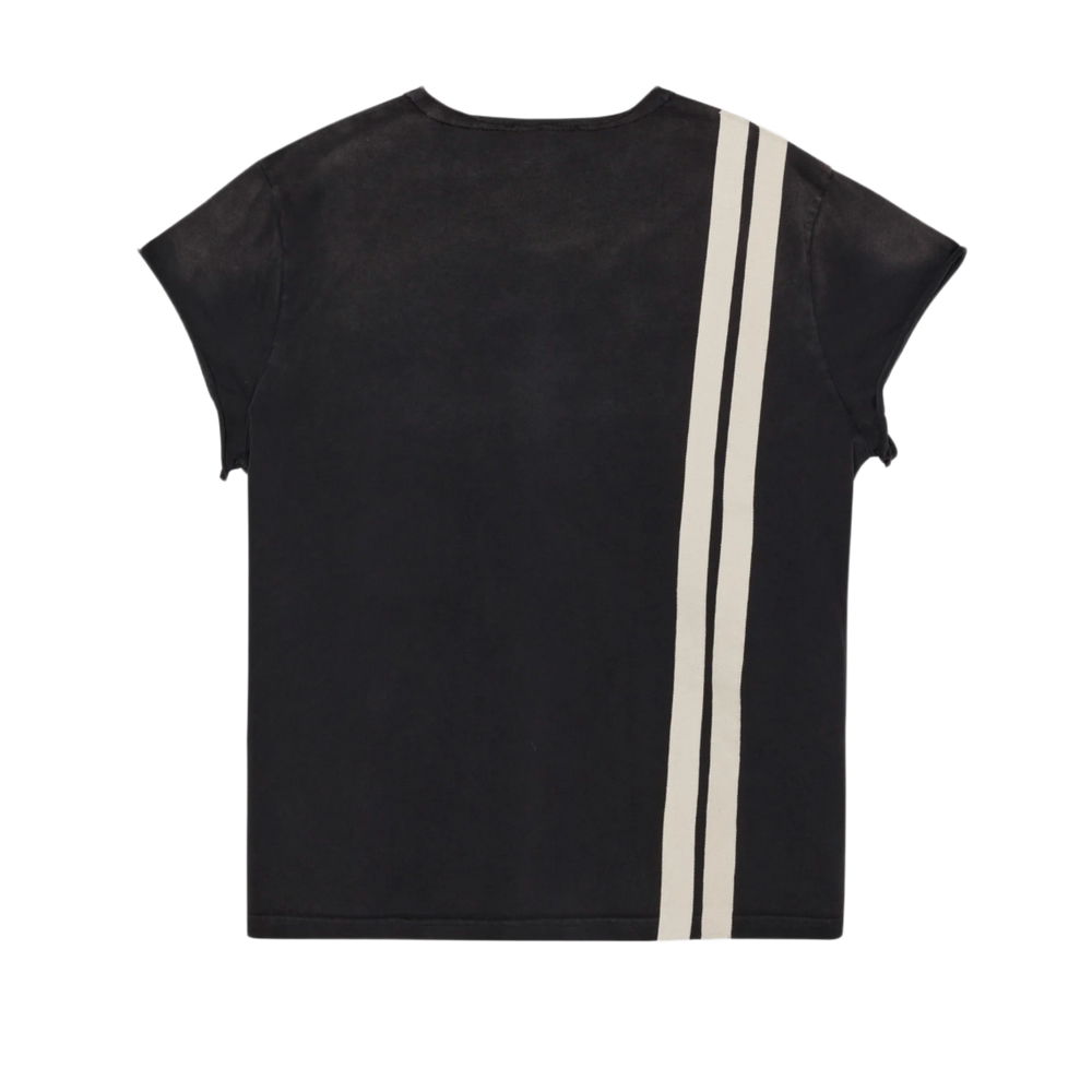 424 'Black' Crest Capped Thermal Tee