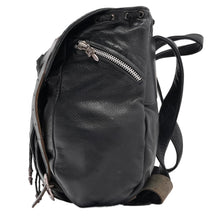 Chrome Hearts 'Black' Fleur Gunslinger Leather Backpack