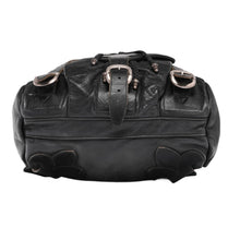 Chrome Hearts 'Black' Fleur Gunslinger Leather Backpack