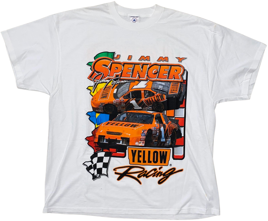 Jimmy Spencer 'Yellow Racing' Vintage Tee