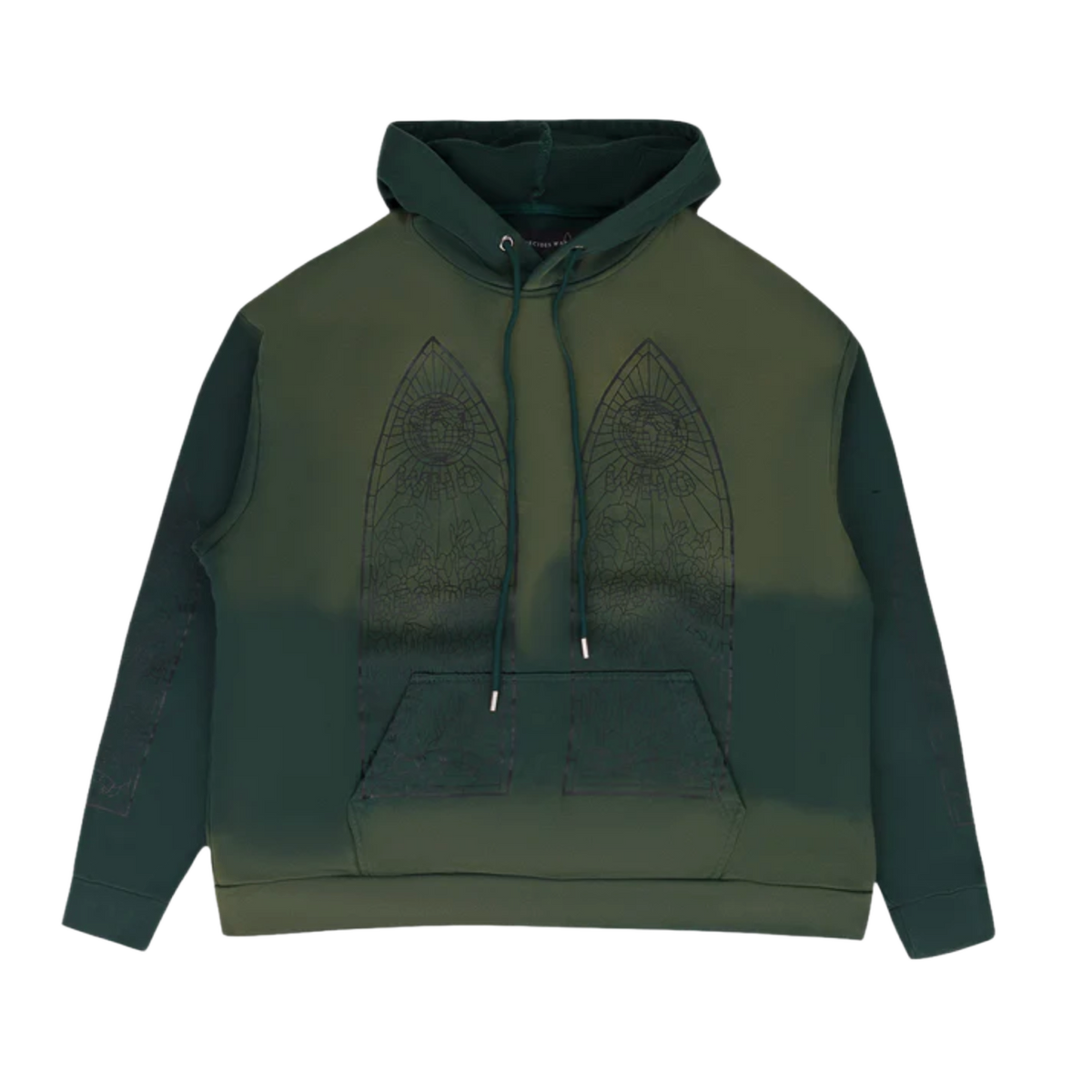 Who Decides War 'Witness' Green Hoodie
