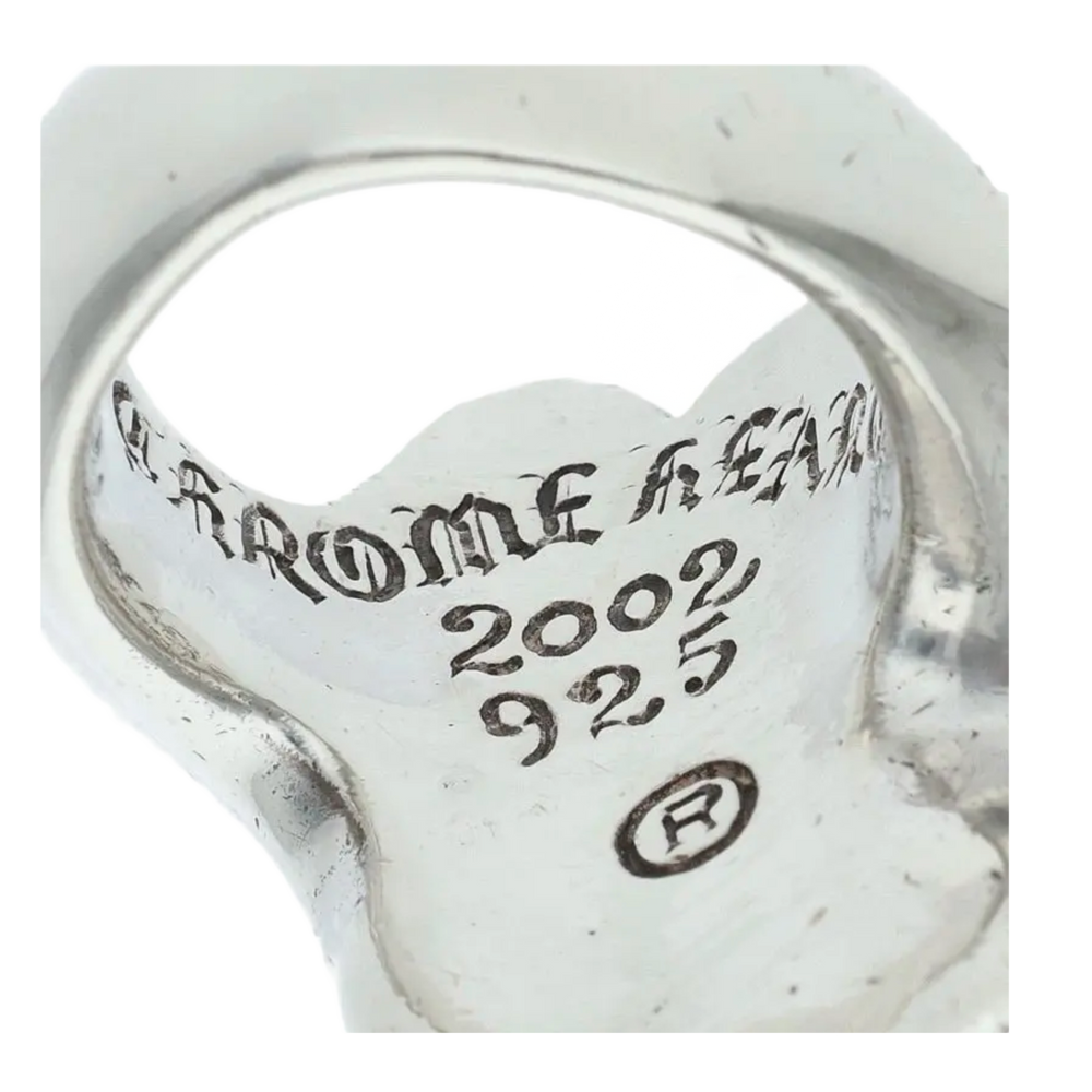 Chrome Hearts 'Silver' Rolling Stones Lip Ring