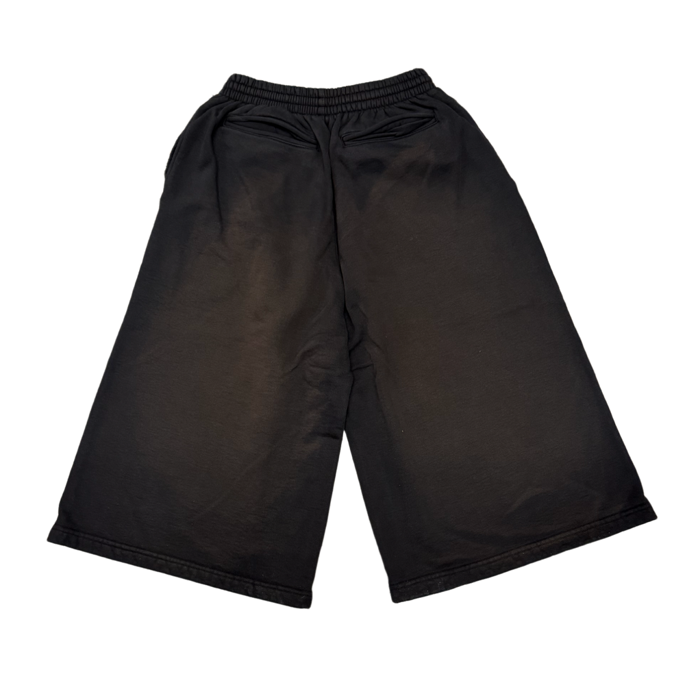Gold+Vintage Gallery Raspberry Hills 'Berry' Sand Long Sweatshorts