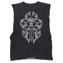 Chrome Hearts 'Dagger' Black Vintage Cutoff