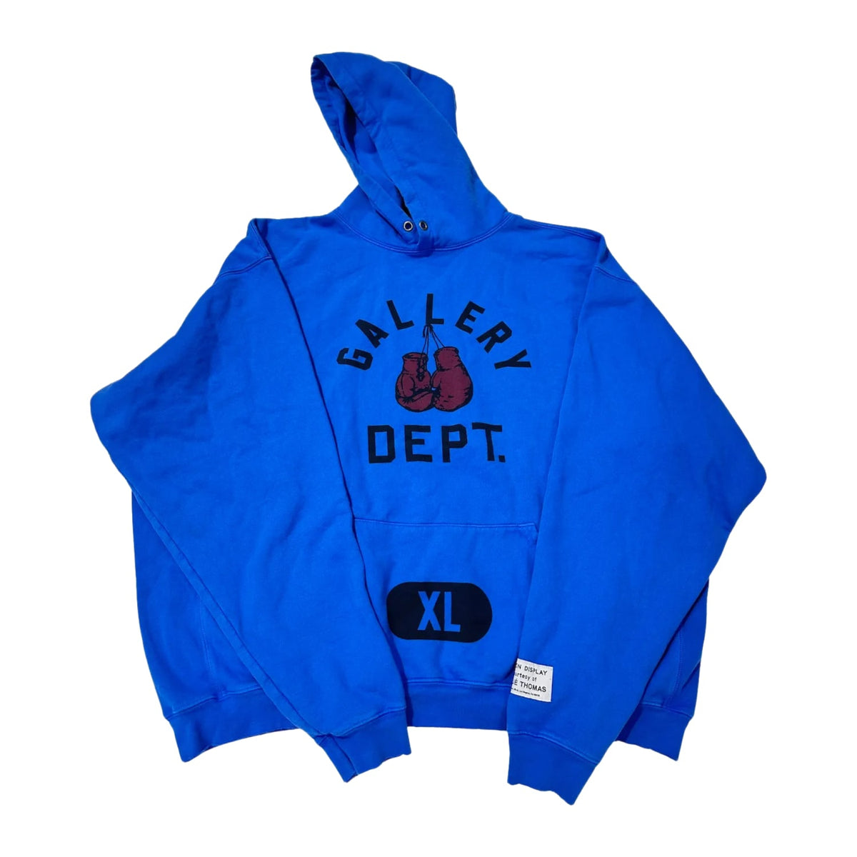 Gallery Dept. 'Boxing Merch' Blue Hoodie