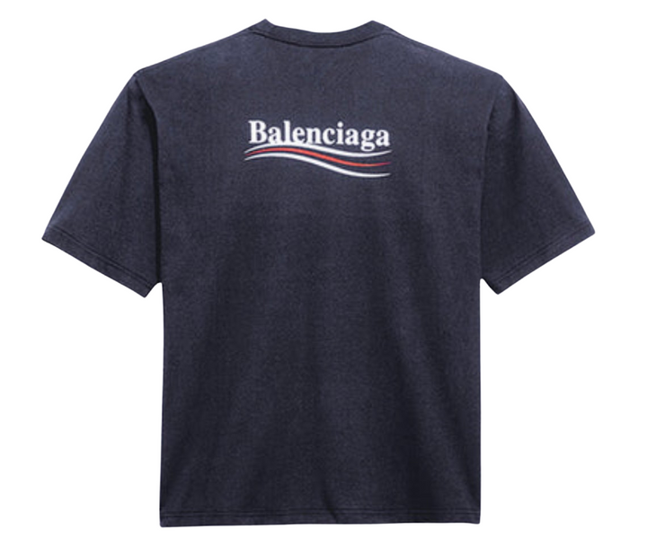 Balenciaga 'Navy' Campaign Tee
