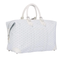 Goyard 'White' Bowling 45 Duffle Bag