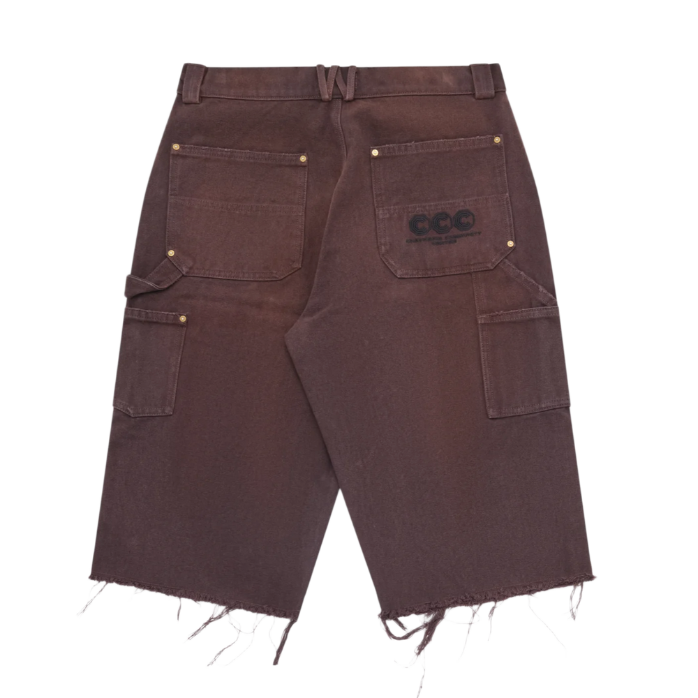 Willy Chavarria 'Brown' Workwear Carpenter Shorts 