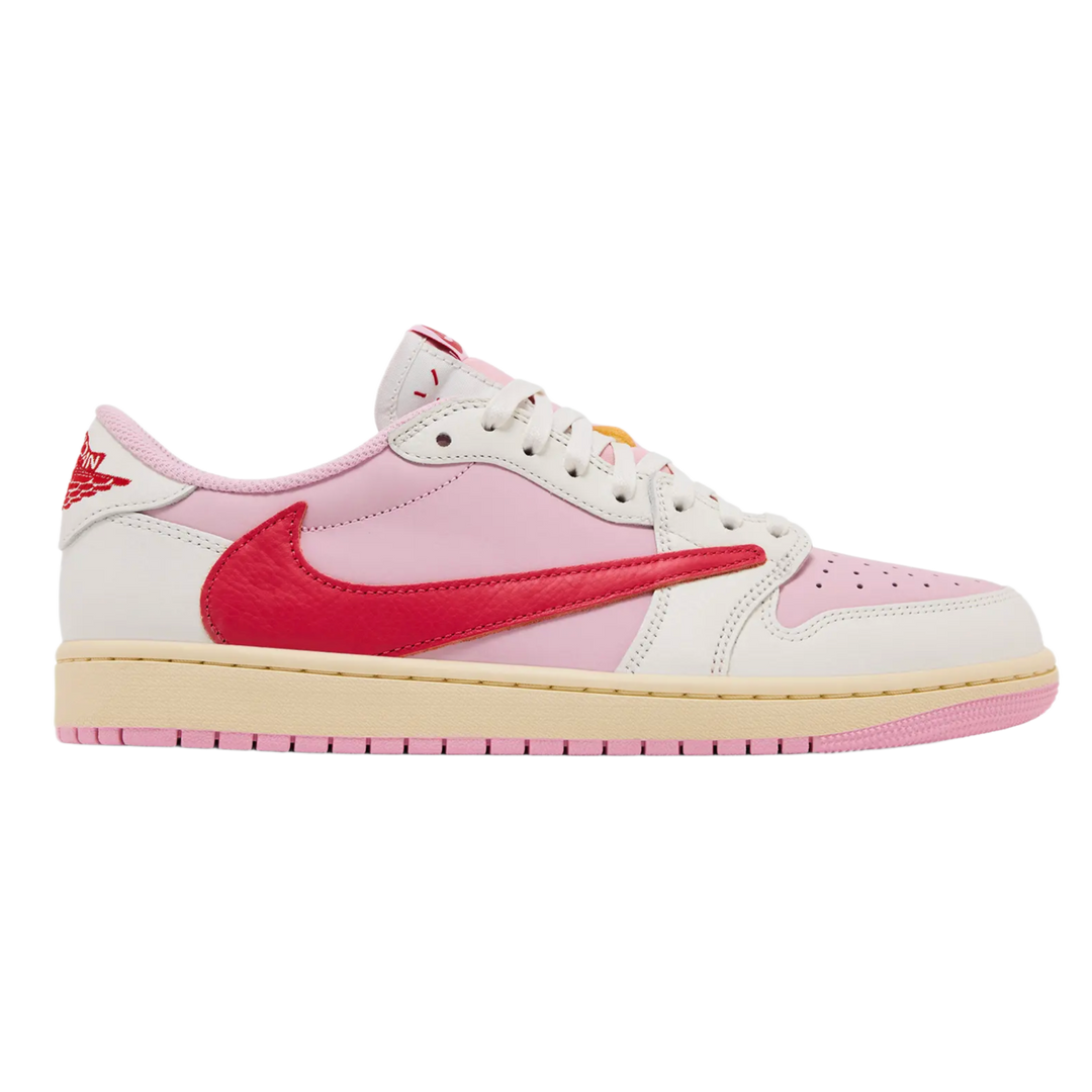Travis Scott x Air Jordan 1 Retro Low OG 'Sail Tropical Pink'