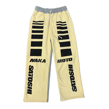 Satoshi Nakamoto 'Yellow' Moto Sweatpants