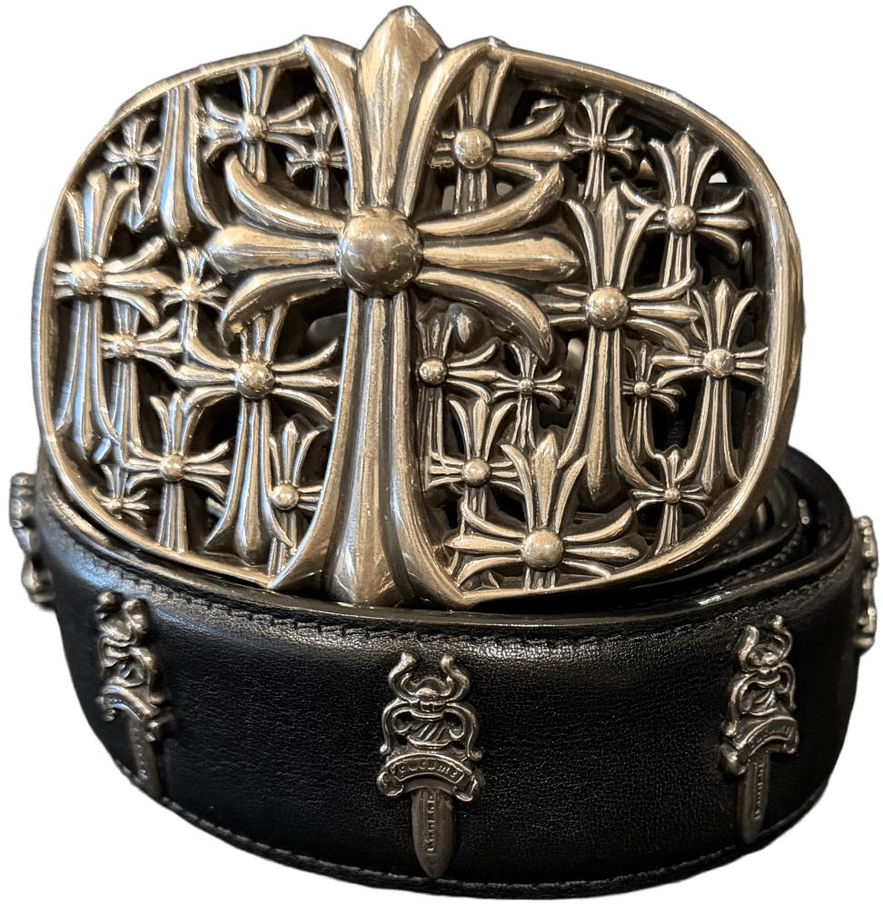 Chrome Hearts 'Flooded Dagger' Cemetery Belt