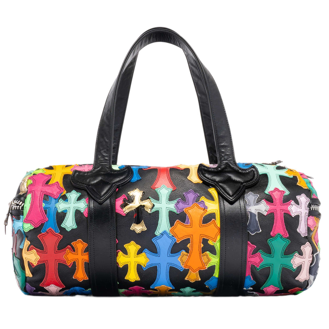 Chrome Hearts 'Multicolor' Cross Patch Keepall Medium Duffle Bag