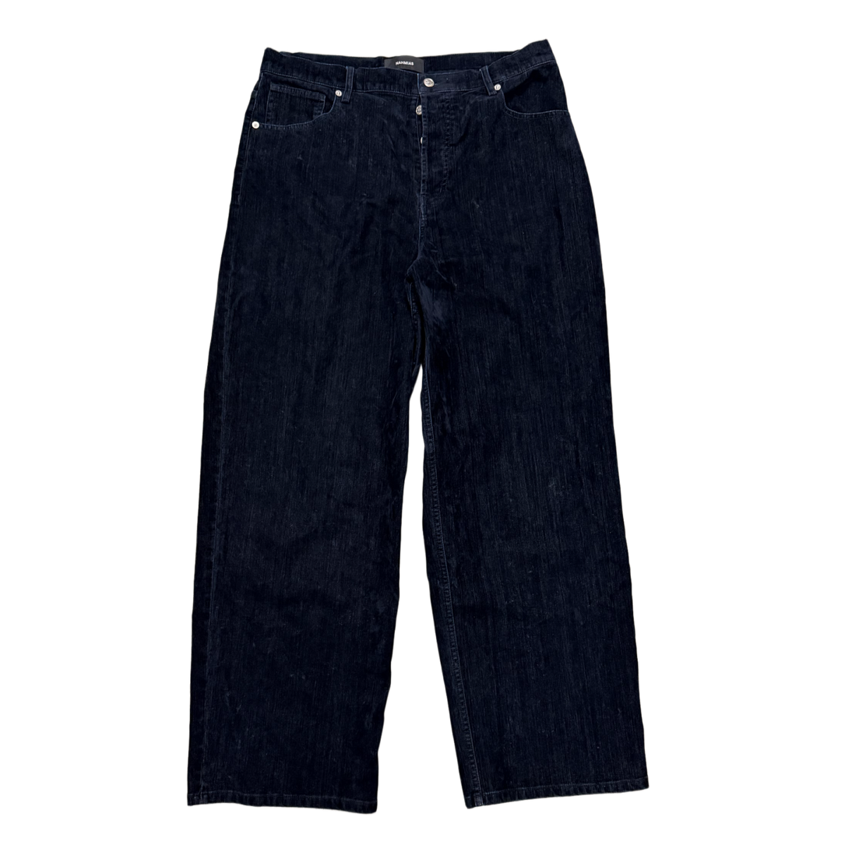 Nahmias 'Navy' Velvet Pants