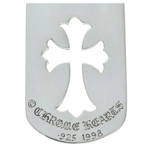 Chrome Hearts 'Silver' Cross Cut Out Dog Tag Necklace
