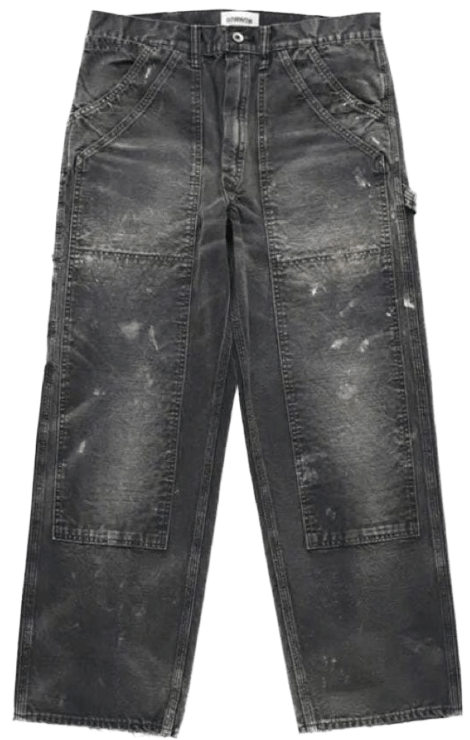 Bow Wow 'Duck Painter' Aged Denim Pants
