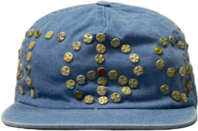 Satoshi Nakamoto 'Blue' Studded Cap
