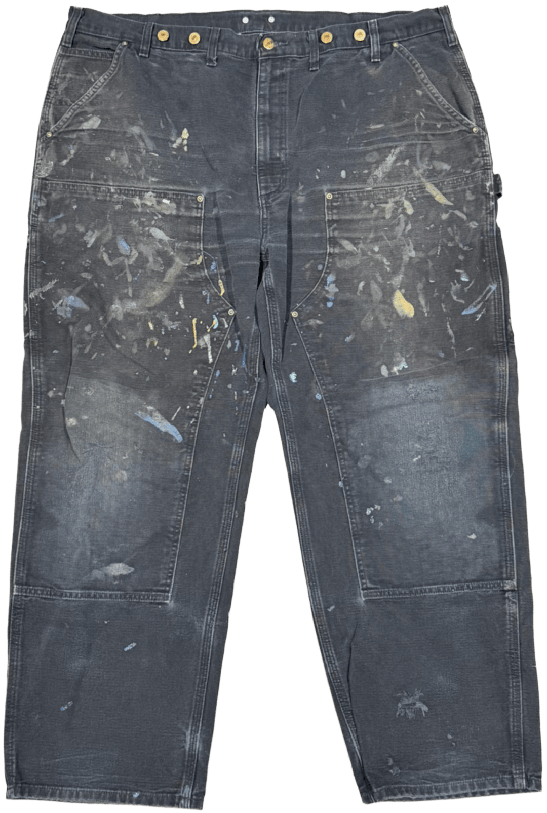 Carhartt 'Multicolor Splatter' Double Knee Vintage Work Pants