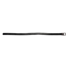 Chrome Hearts 'Double Roller' Black Leather Belt
