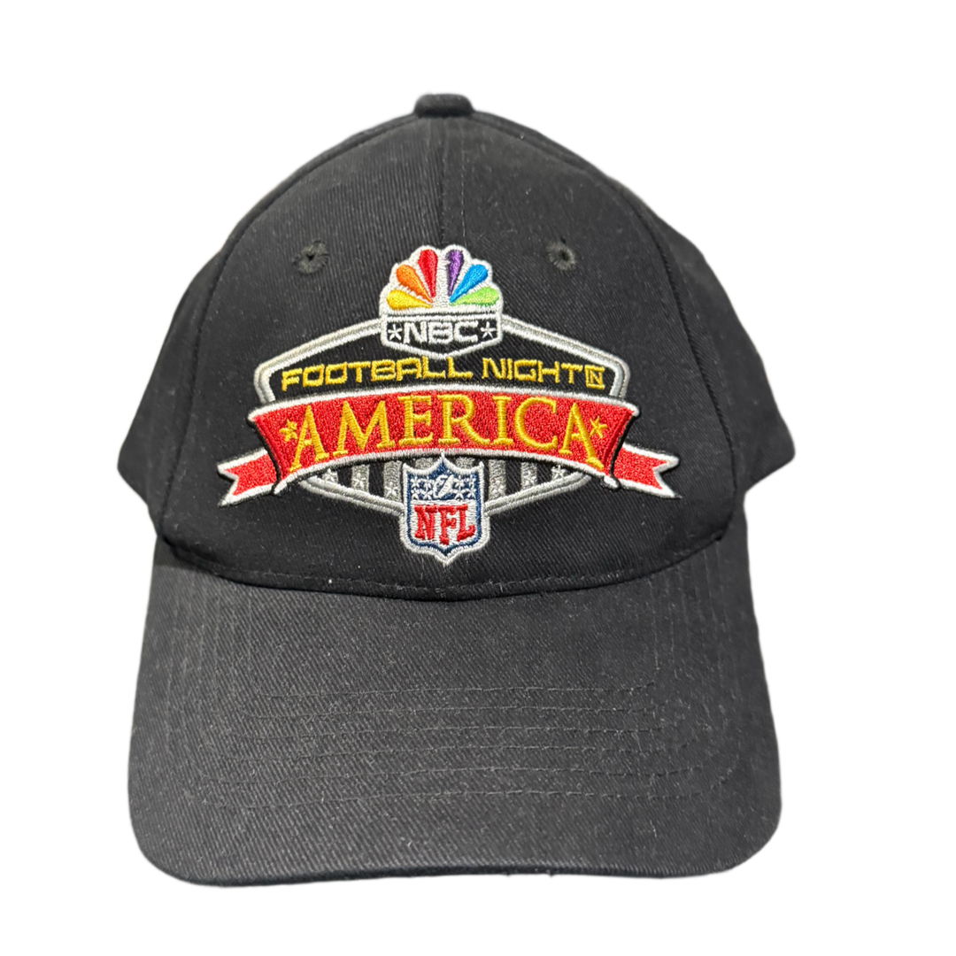 NBC 'Football Night in America' Black Adjustable Vintage Hat