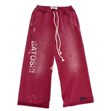 Satoshi Nakamoto 'Maroon' Luke Fleece Sweatpants