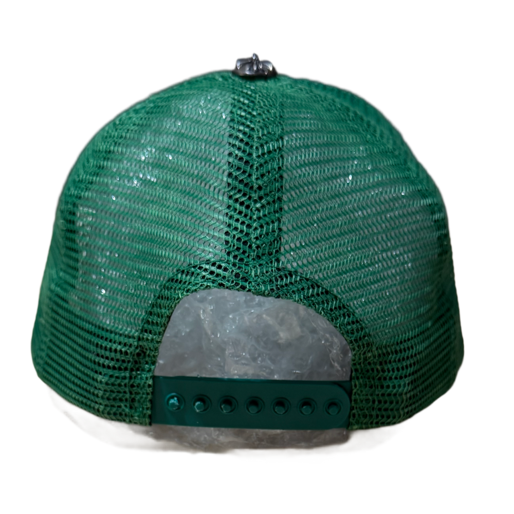 Chrome Hearts 'Green' CH Hollywood Trucker Hat