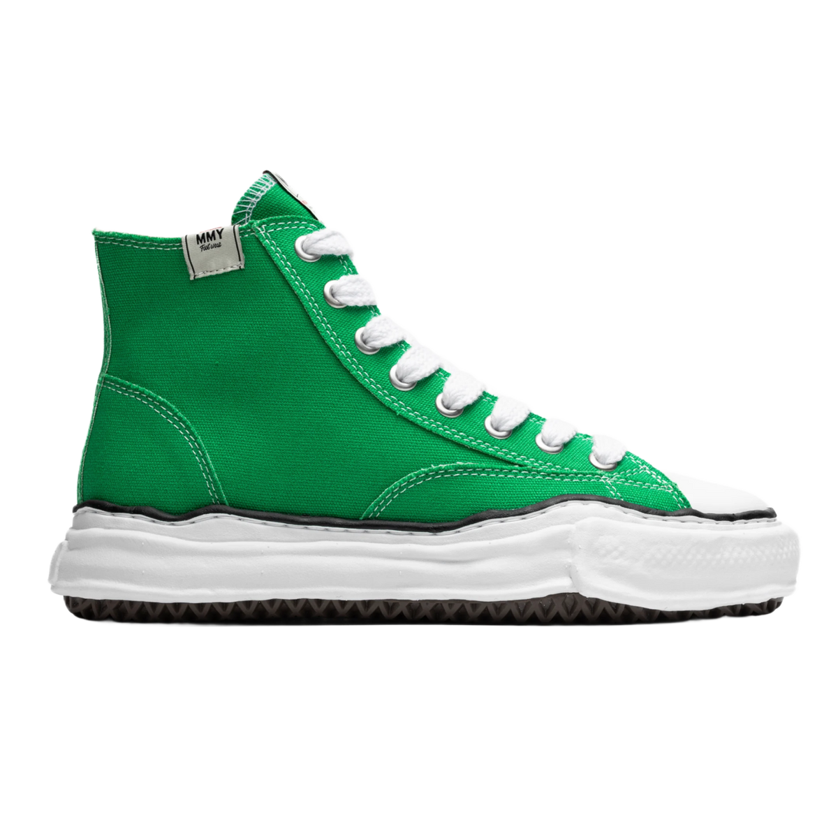 Maison Mihara Yasuhiro 'Green' High-Top Sneakers