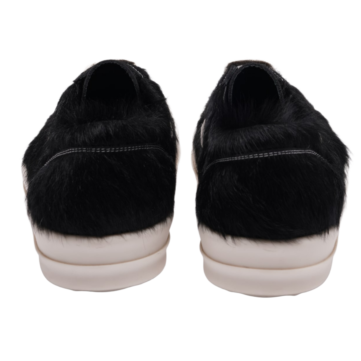 Rick Owens 'Black' Pony Hair Vintage Sneaks