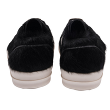 Rick Owens 'Black' Pony Hair Vintage Sneaks