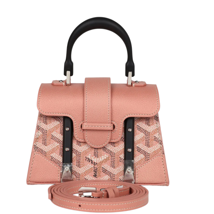 Goyard Saigon Structure Nano Bag Pearly Coral