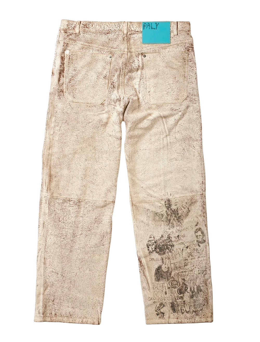 Paly 'Realm Painted Suede' Pants
